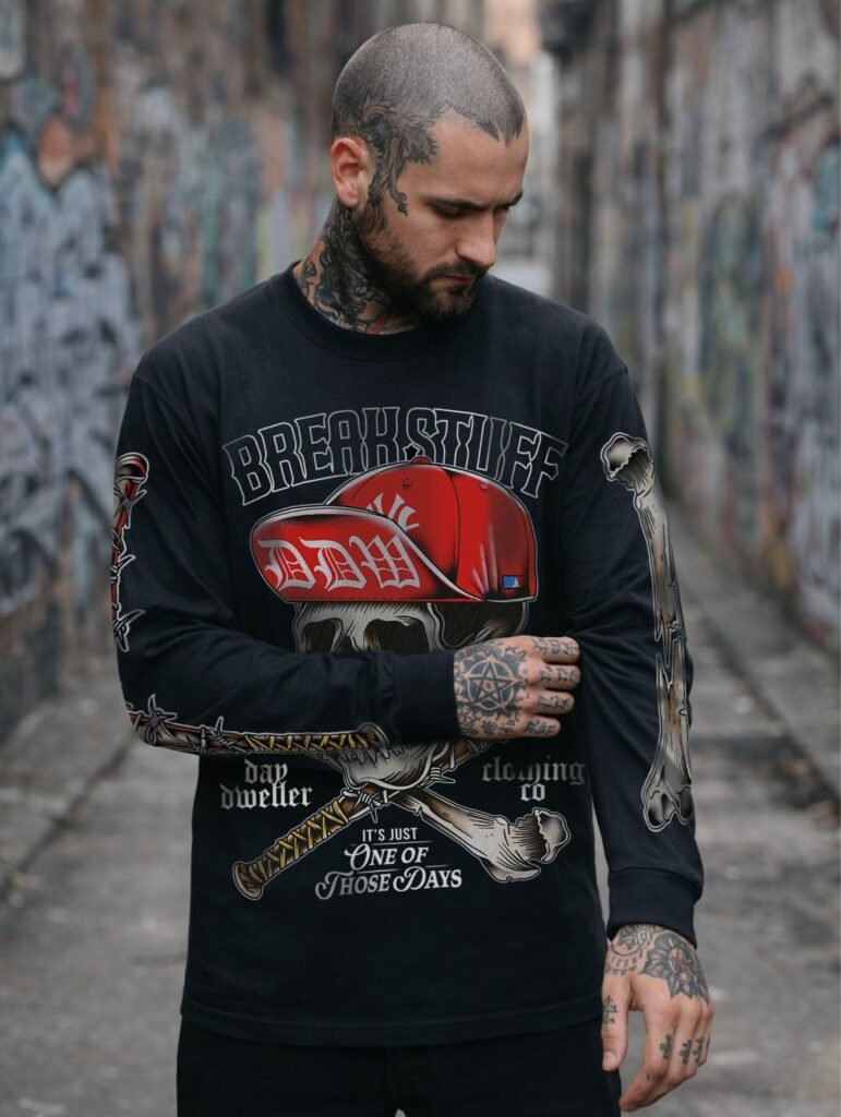 'Break Stuff' Long Sleeve Tee