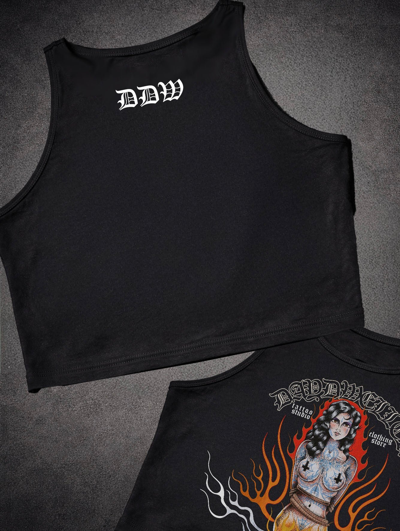 'Burn The Witch' Crop Short Set