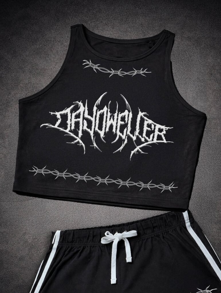 'DDW Barb' Crop Top