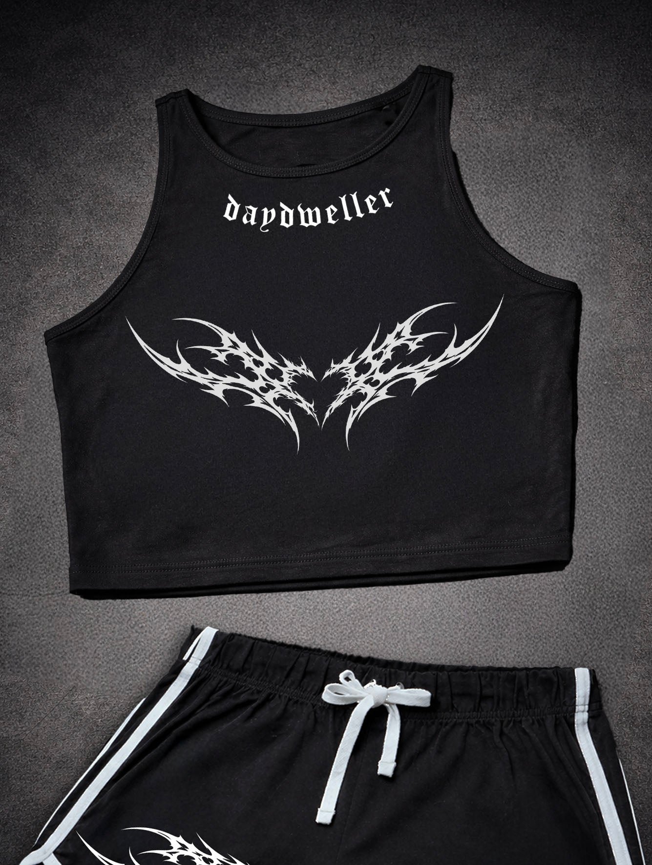 'Cybersigilism' Crop Top