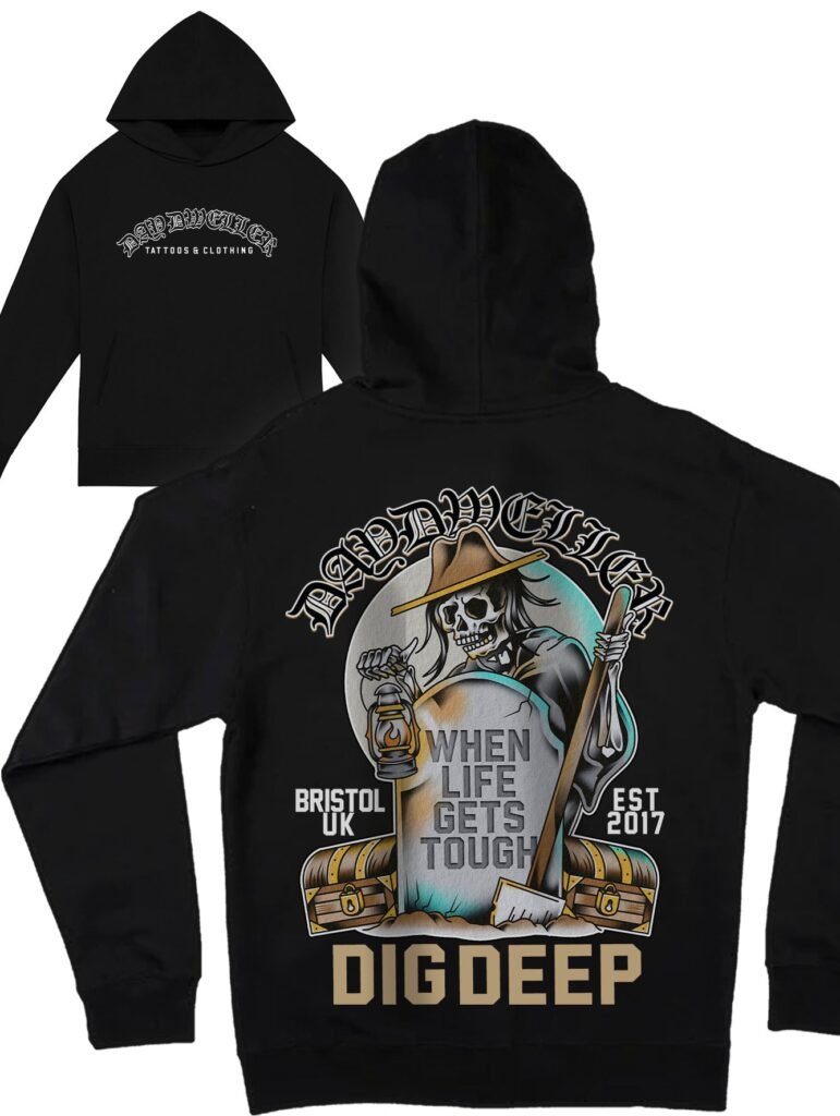 'Dig Deep' Heavyweight Hoodie