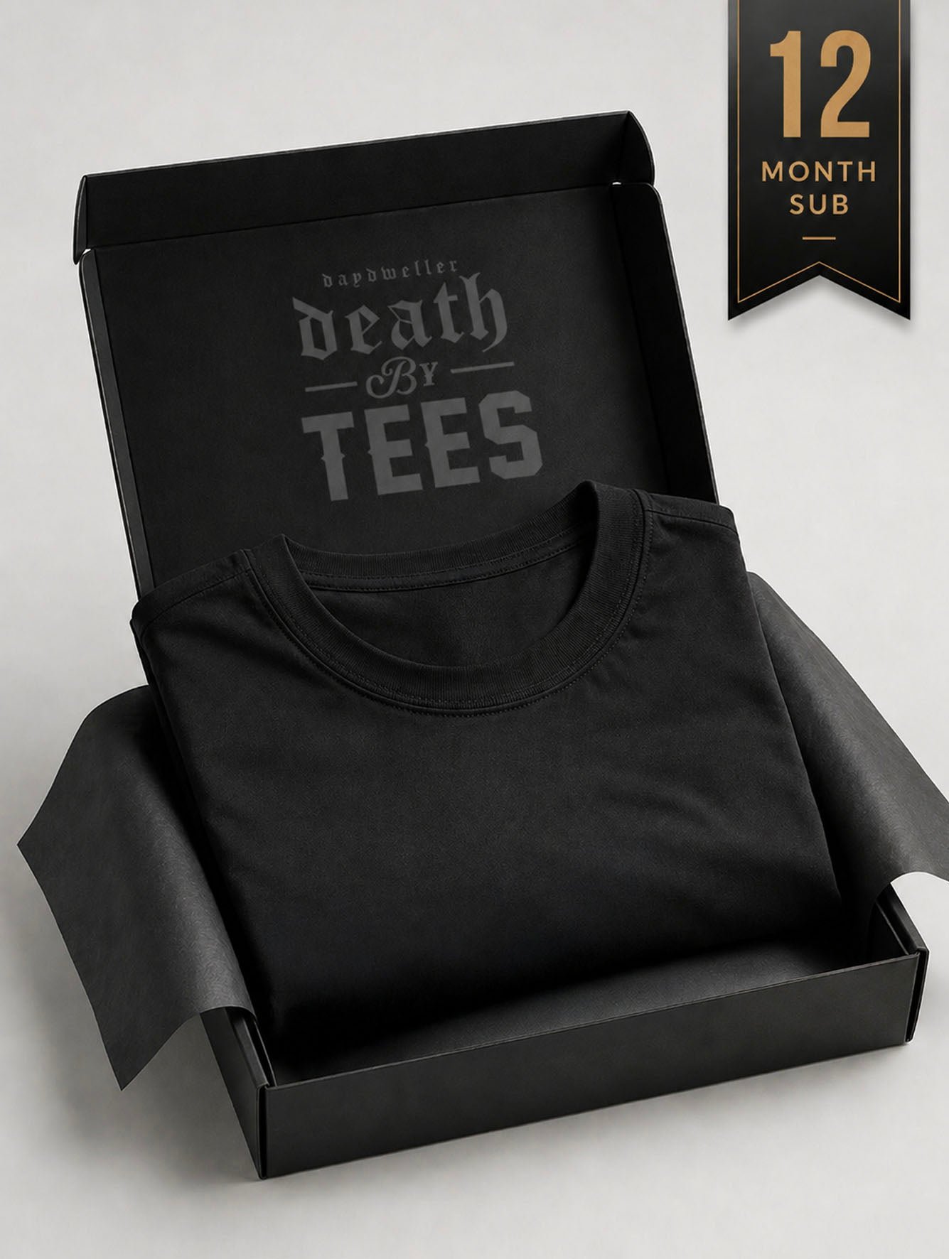 DEATH BY TEES (12 MONTH SUB)