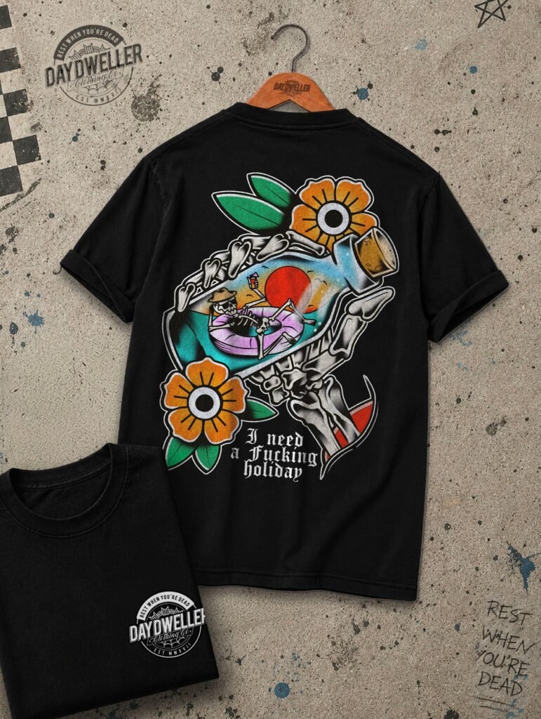 'I Need A F*cking Holiday' Tee
