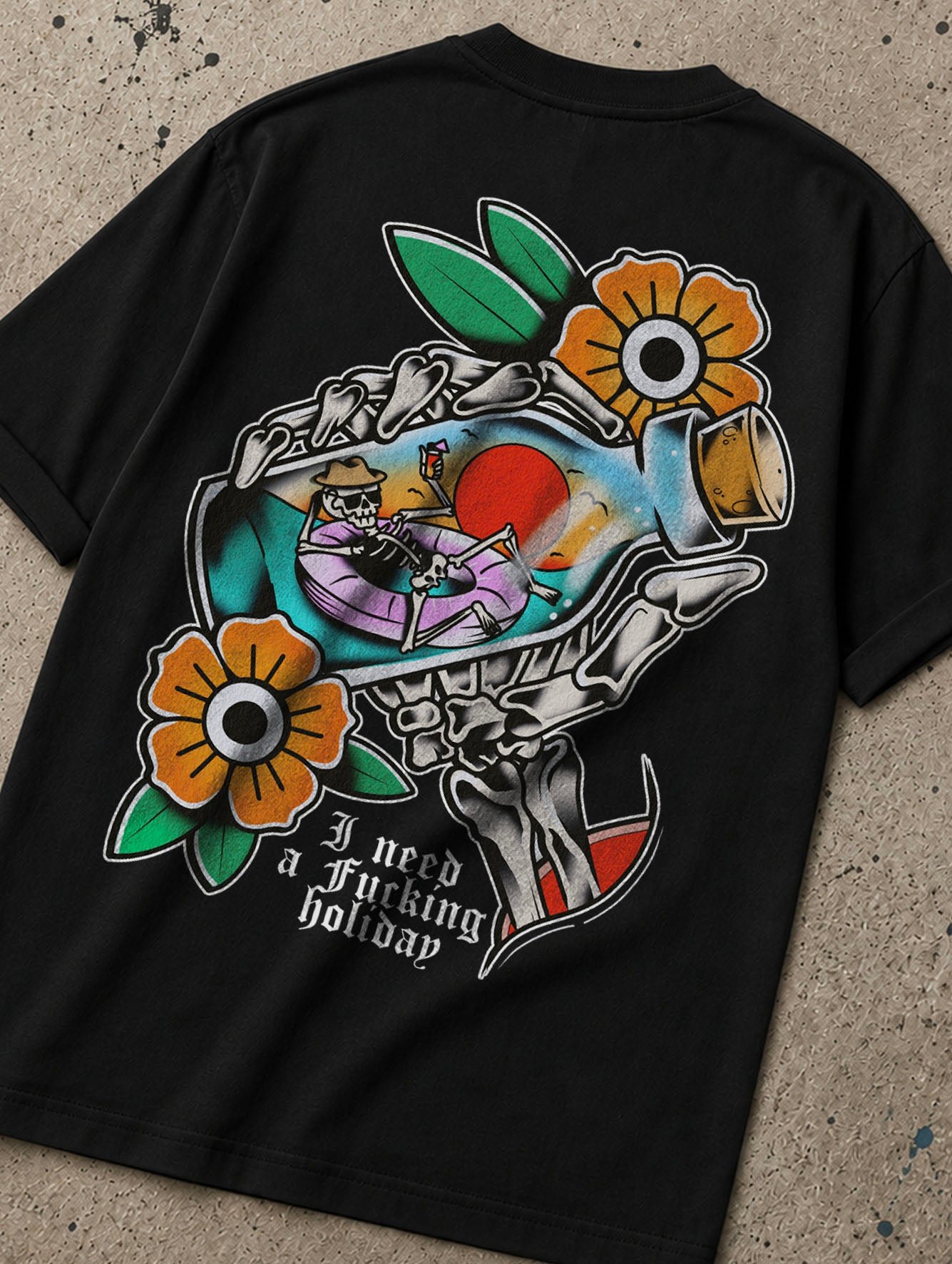 'I Need A F*cking Holiday' Tee