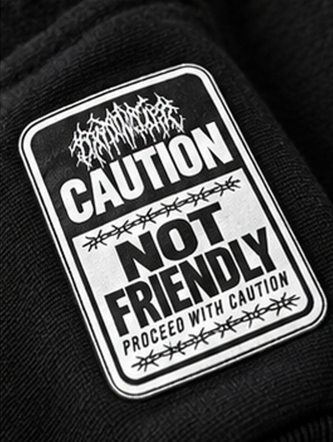 'Not So Friendly' Deluxe Hoodie