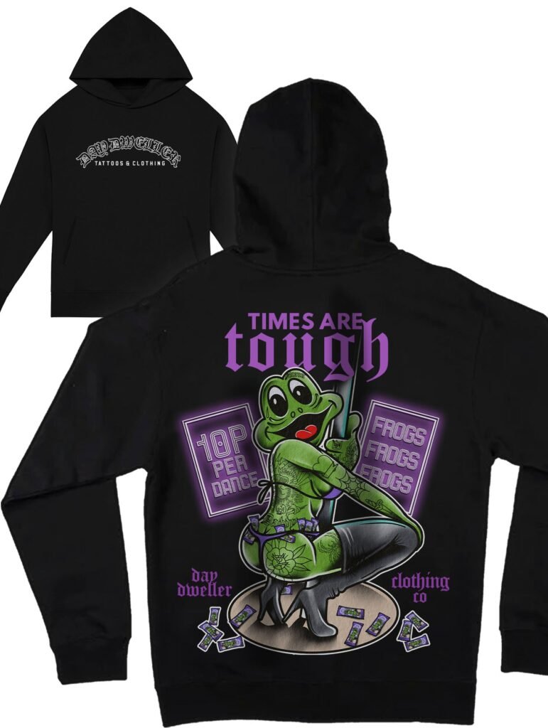 'Times Are Tough' Heavyweight Hoodie