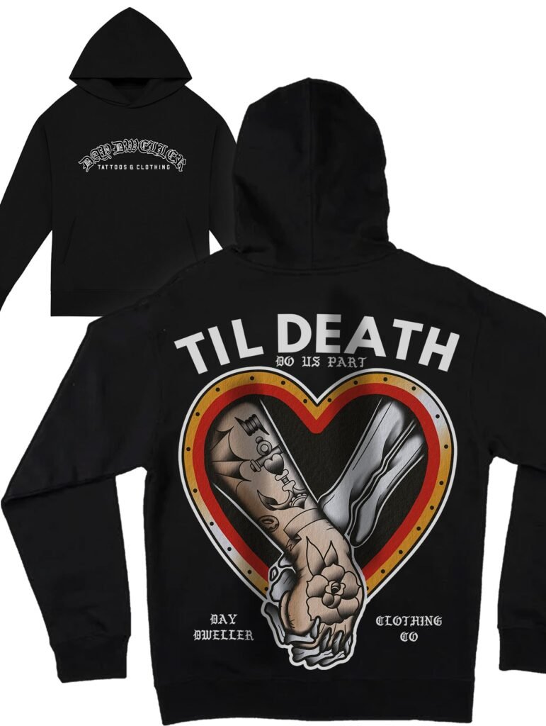 'Til Death Do Us Part' Heavyweight Hoodie